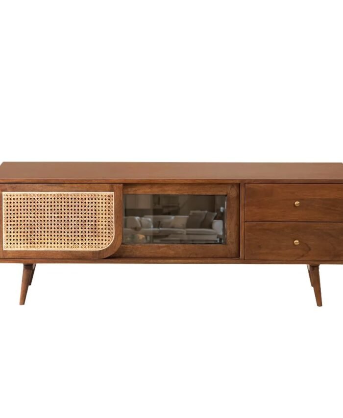 2 DRAWER & 2 DOOR SLIDING TVC CABINET