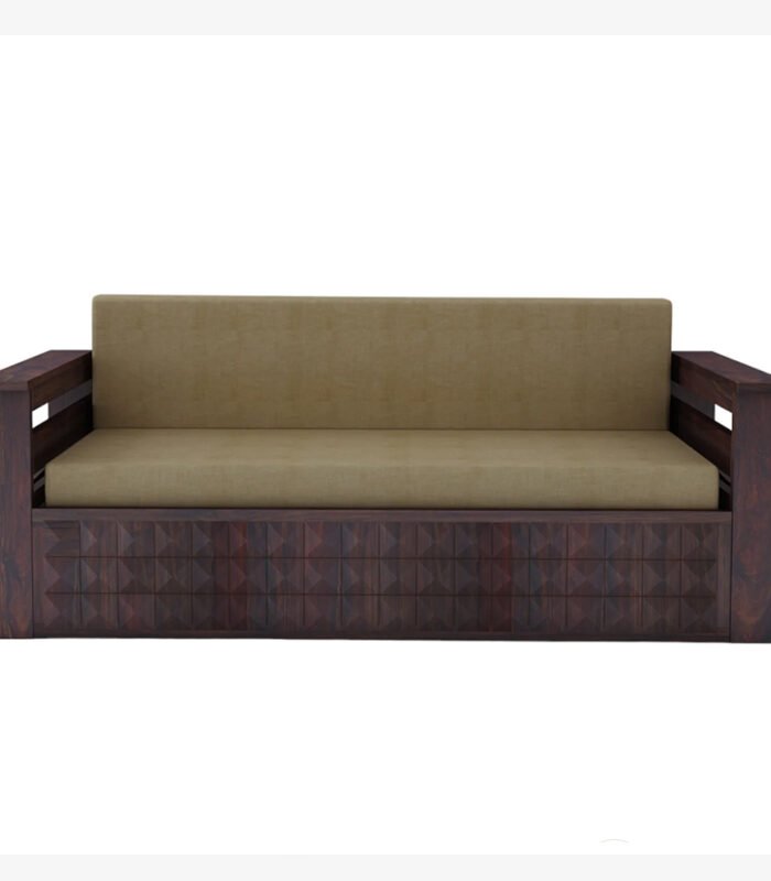 WOODEN SOFA CUM BED